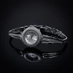 Впечатляващ дамски сребърен часовник 3.